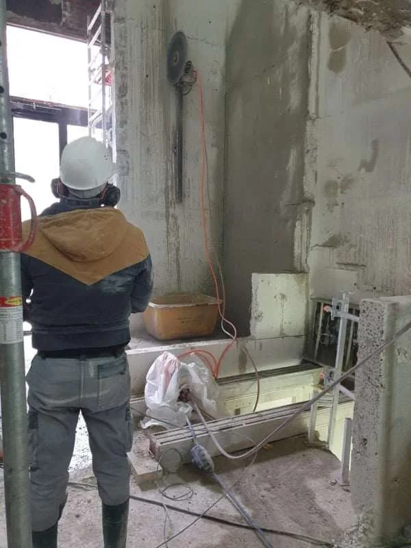 Équipe Flexbeton — travaux de sciage béton à Paris